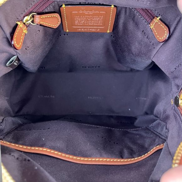 Coach Campus 23 Backpack in Tan Rust / Brass 32715 $395 - Picture 10 of 12